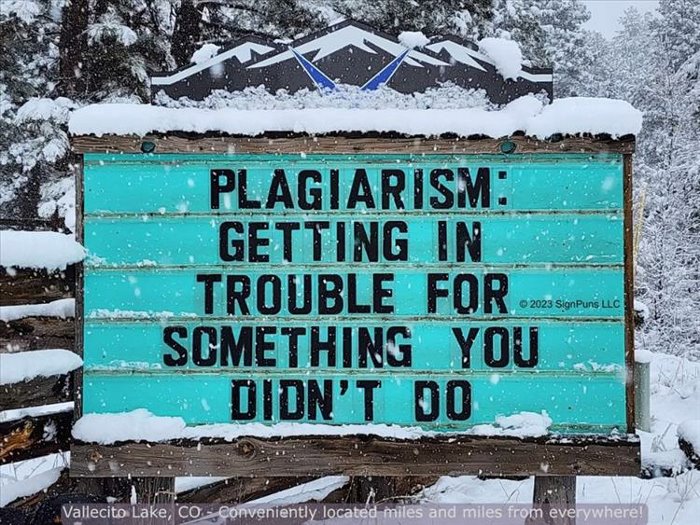 plagarism