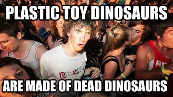 Plastic Dinosaurs funny picture