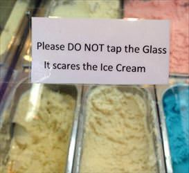 please do not tap