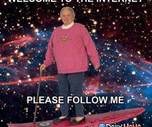 Follow Me Funny Picture