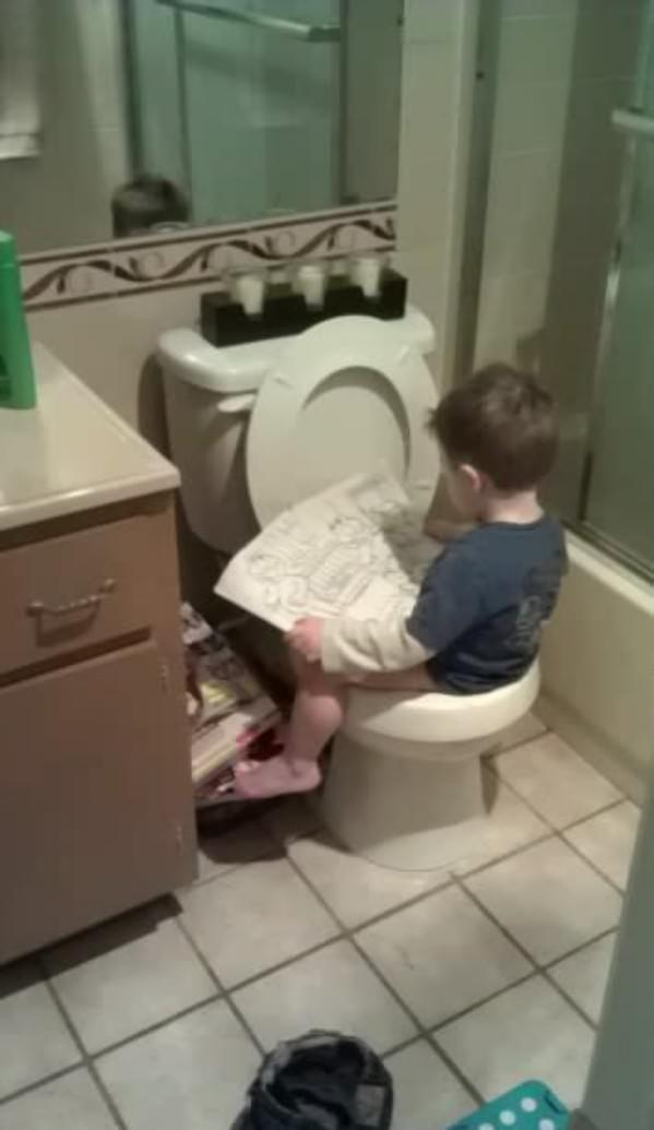 Potty Training funny picture