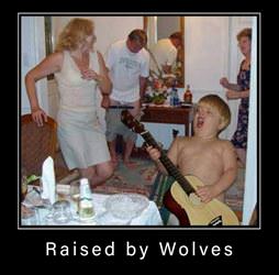 raised by wolves