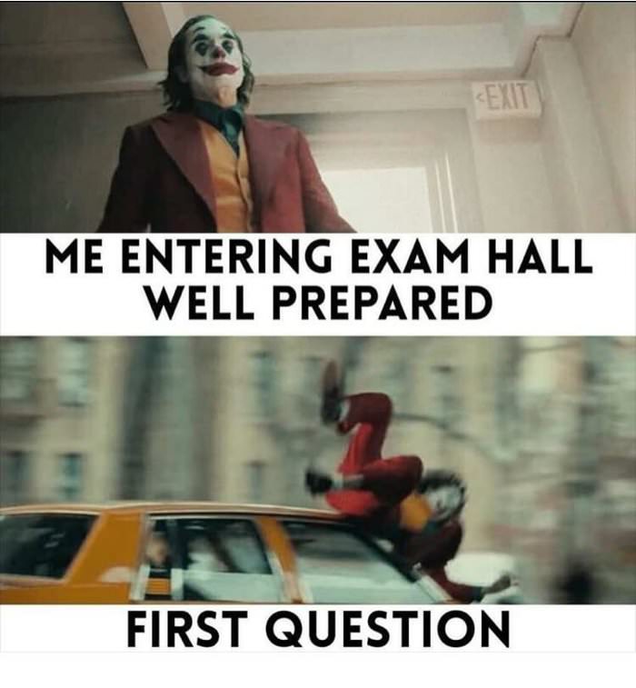 ready for my exam