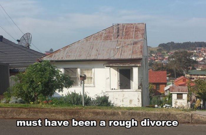 rough divorce funny picture
