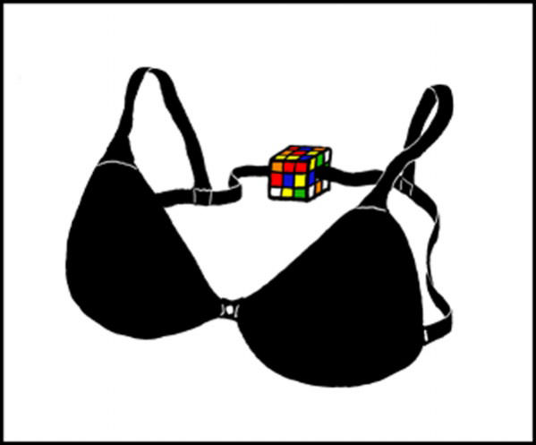 Rubiks Bra funny picture