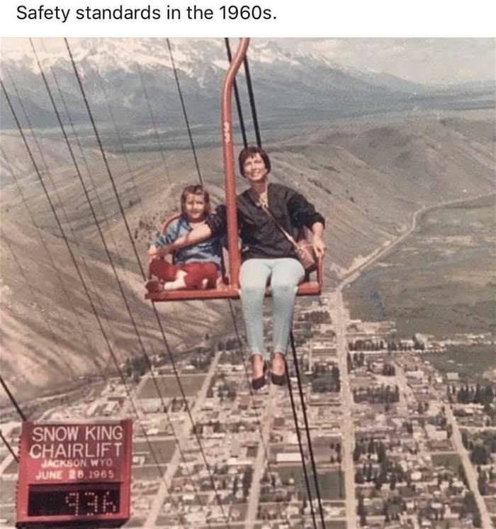 safety standards in the 60s