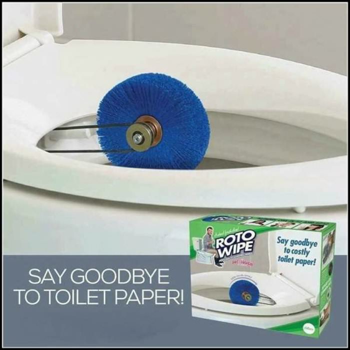 say goodbye to toilet paper