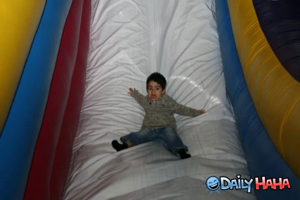 Scary Slide funny picture