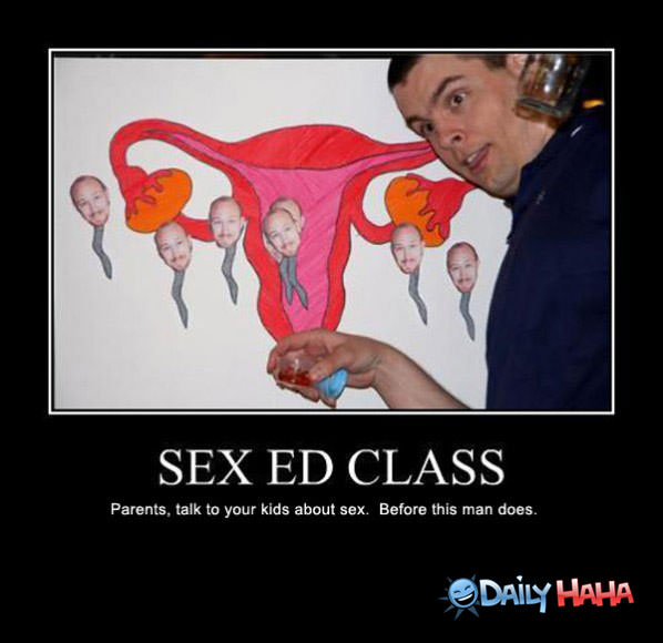 Sex Ed Class funny picture
