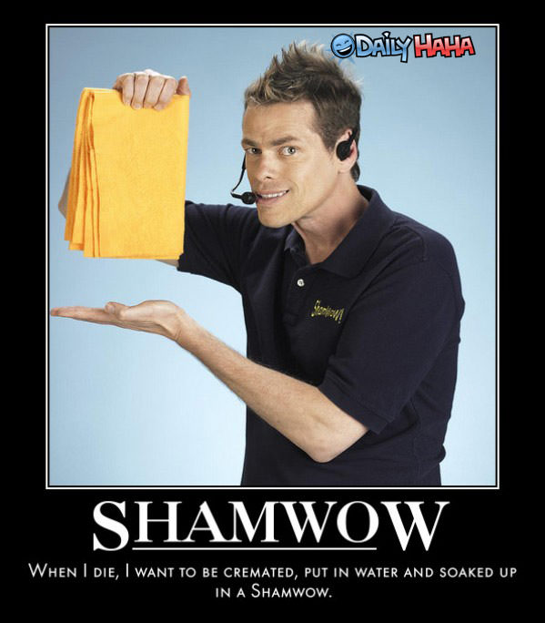 Shamwow funny picture