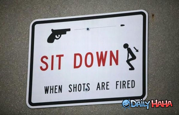 Sit Down funny picture