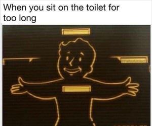 sitting on the toilet too long