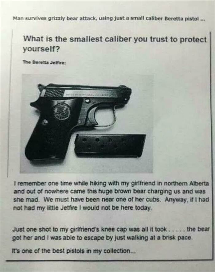 smallest caliber