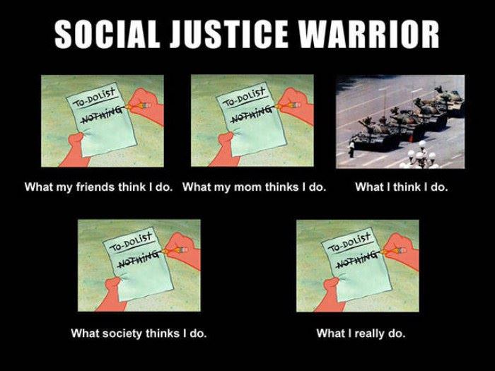 social justice warriors funny picture