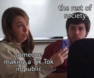 society does not like