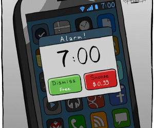Solution For Oversleeping funny picture