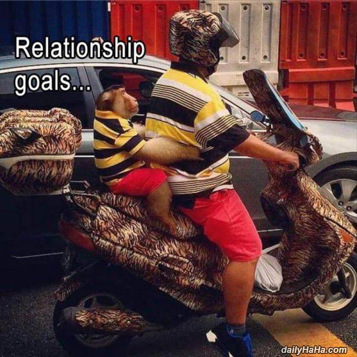 some relationship goals funny picture