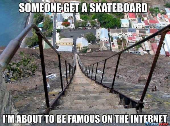 Get a Skateboard funny picture