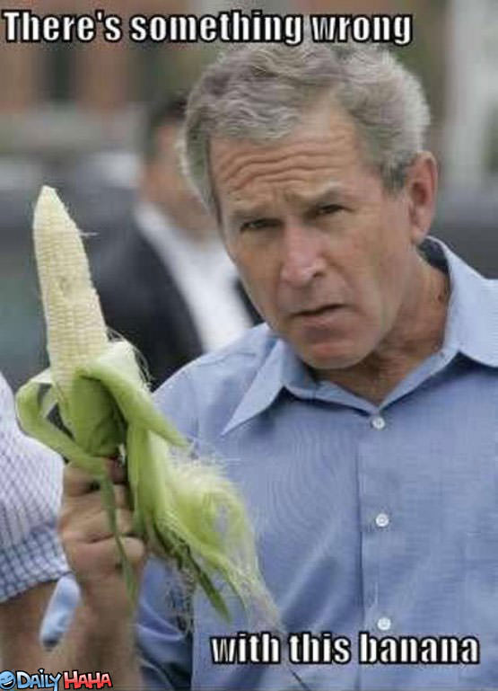 George Bush banana