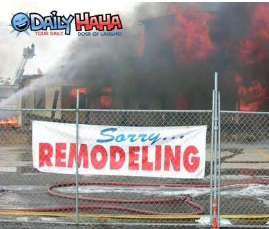Sorry, Remodeling picture