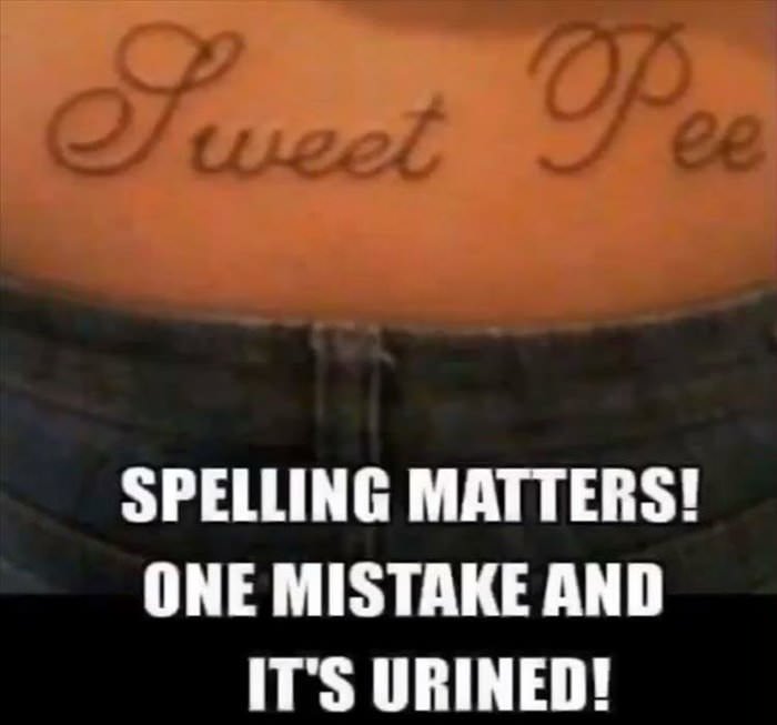 spelling matters