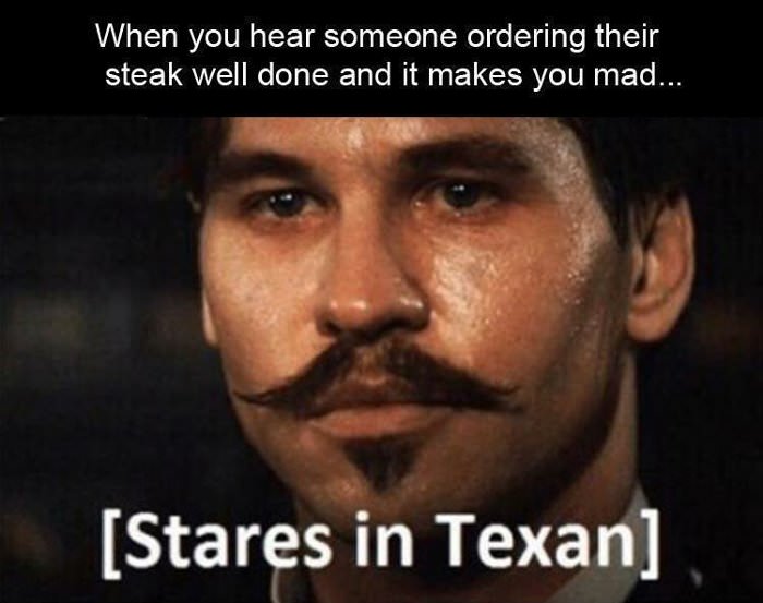 stares in texan