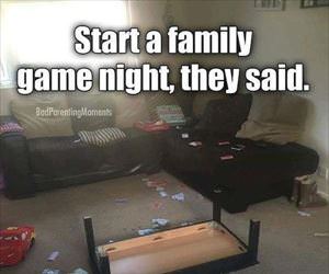 start a family game night