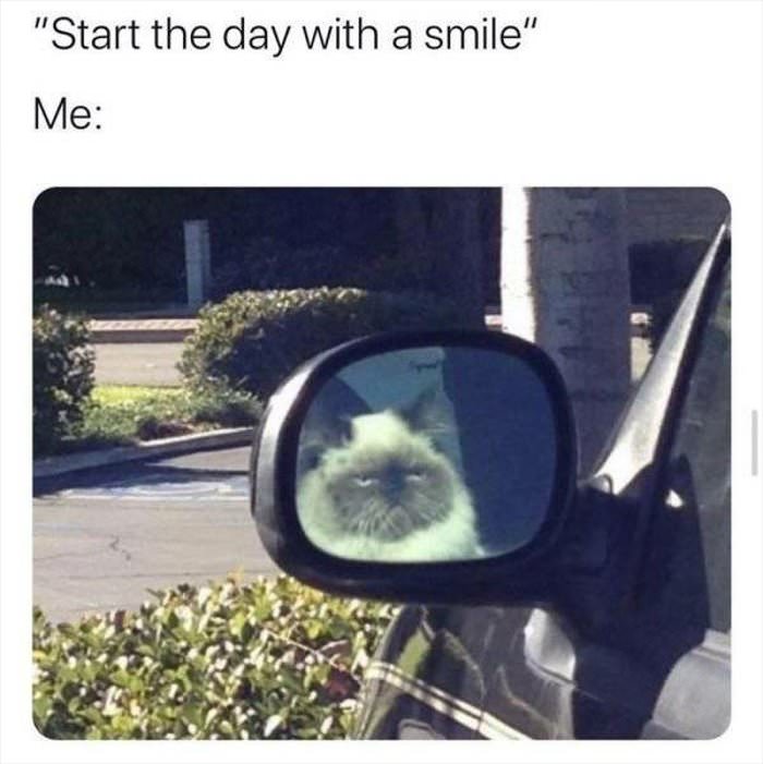 start the day with a smile