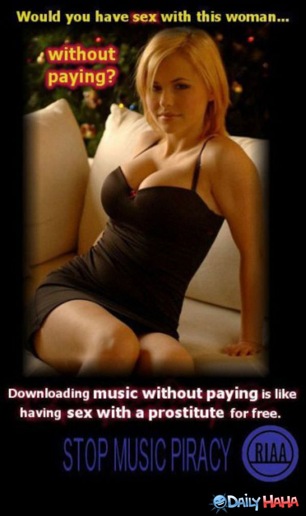 Music Piracy funny picture
