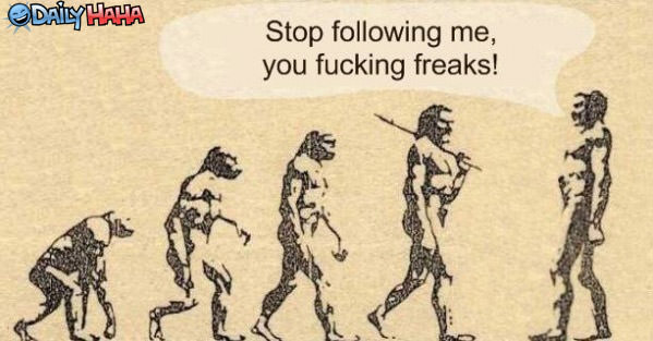 Stop Following Me Freaks Funny picture