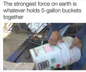 strongest force on earth