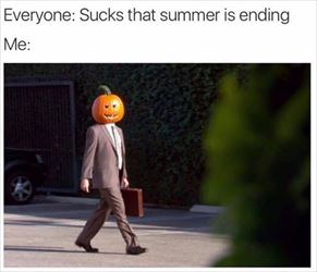 summer is ending