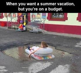summer vacation on a budget