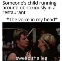 sweep the leg