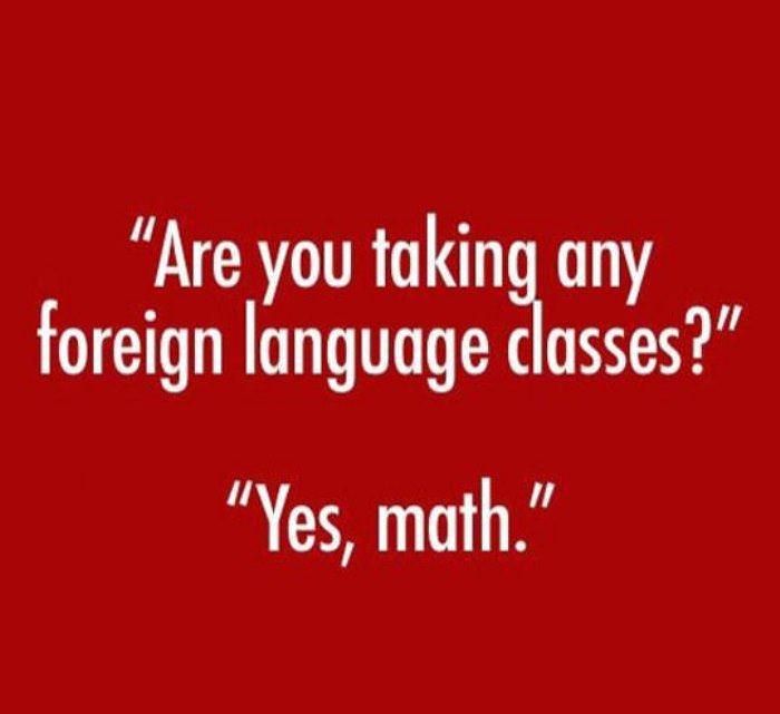 taking any foreign languages funny picture