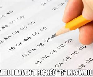 taking tests funny picture