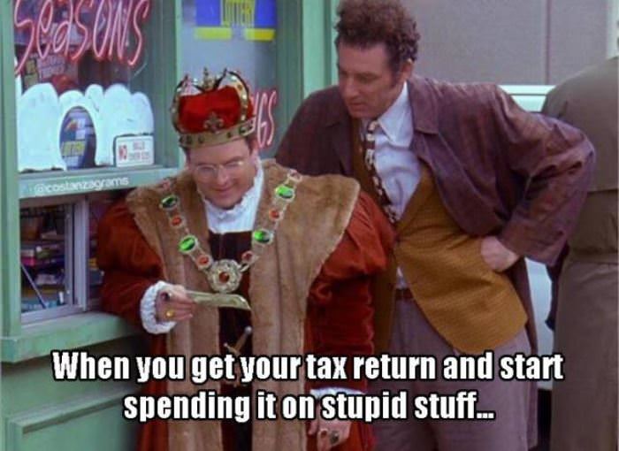 tax return funny picture
