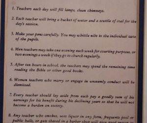 Teacher Rules funny picture