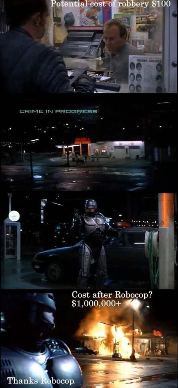 Thanks Robocop funny picture