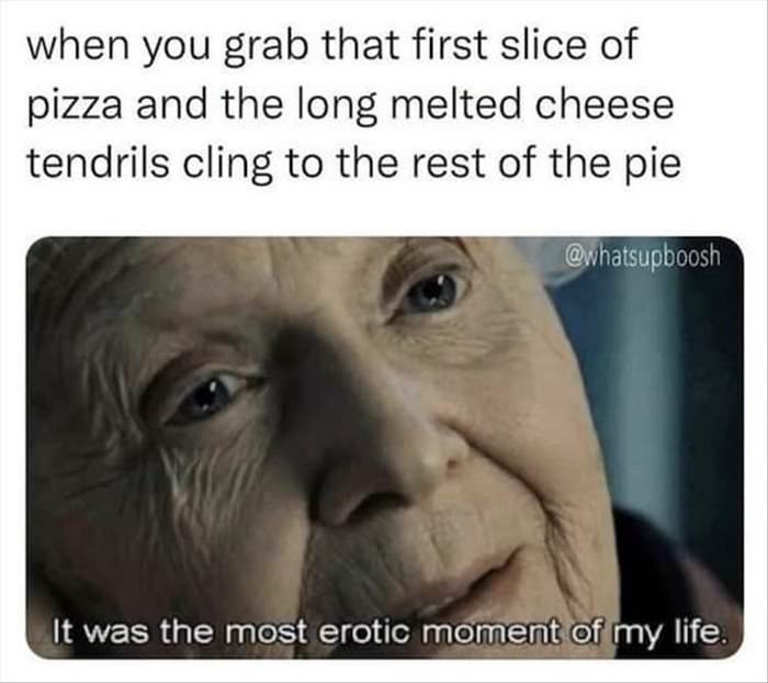 that first slice