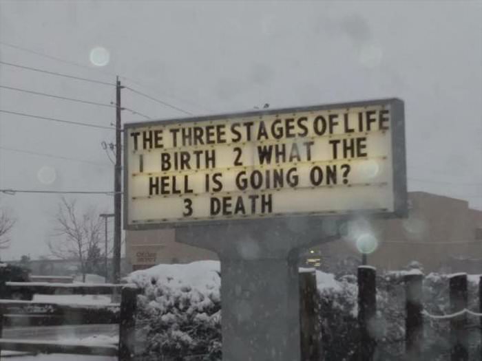 the 3 stages of life