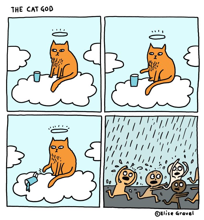 the cat god
