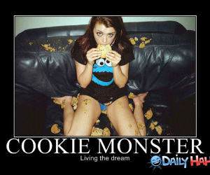 Cookie Monster funny picture