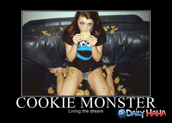 Cookie Monster funny picture