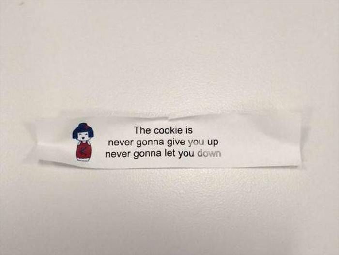 the cookie will not let you down
