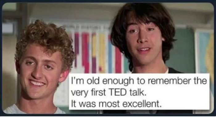 the first ted talk ... 2