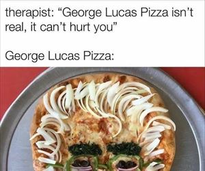 the george lucas pizza
