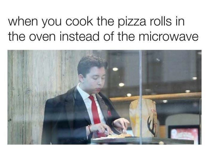 the pizza rolls
