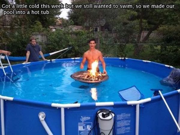 Pool Hot Tub funny picture