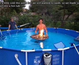 Pool Hot Tub funny picture